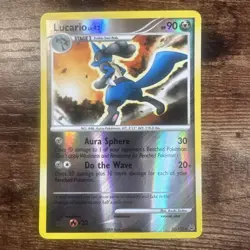 Lucario - 53/127 - Pokemon Platinum (Base Set) Reverse Holo Rare MP - Image 1