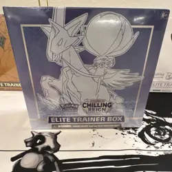 Pokemon Sword & Shield Chilling Reign Elite Trainer Box Ice Rider Calyrex Kit - Image 2