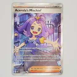 Acerola's Mischief 165/132 - Pokemon TCG - Mega Evolution Ultra Rare Holo - NM - Image 1
