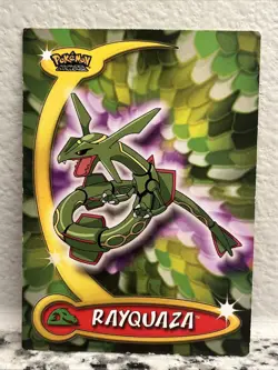 Rayquaza #54 Pokemon Topps Advanced Challenge 2004 - Image 1