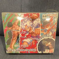 Bandai One Piece CCG Learn Together Deck Set English Starter Deck Luffy Zoro - Image 1