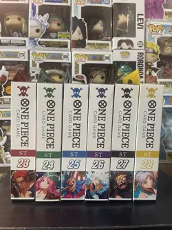 ONE PIECE ENGLISH TCG: Starter Deck Bundle ST-23-24-25-26-27-28 *IN STOCK - Image 1