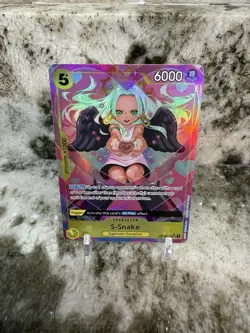 One Piece TCG S-Snake Alternate Art OP08-112 Two Legends SR Foil - Image 1