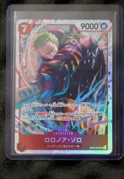 One Piece Roronoa Zoro EB04-007 SR EGGHEAD CRISIS Japanese (JP) - Image 1