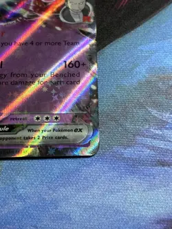 Team Rocket's Mewtwo ex 205 Scarlet & Violet Promo Cards Holo Pokemon Card - Image 4