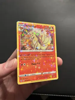 Ninetales 031/264 Swsh08: Fusion Strike Holo Reflective Stars Foil Pokemon Card - Image 5