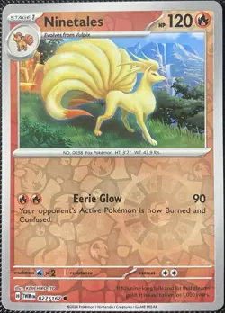 Ninetales 027/167 Sv06: Twilight Masquerade Reverse Holo - Pokemon Card - Image 1