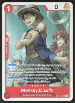 One Piece Promotion Cards #P-001 Monkey.D.Luffy - Image 1