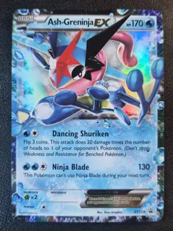 Ash Greninja EX XY133 Holo Promo Card - Image 1