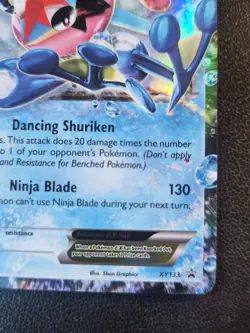 Ash Greninja EX XY133 Holo Promo Card - Image 4