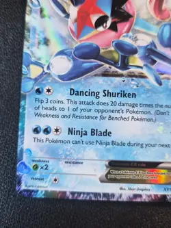 Ash Greninja EX XY133 Holo Promo Card - Image 5