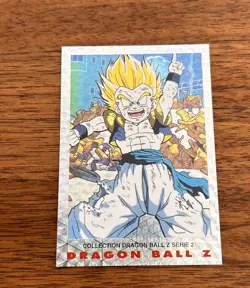 Dragon Ball Z 1989 Trading Card Bird Studio Serie 2 Holo Prism 61 Gotrunks - Image 1