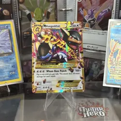Pokemon M Kangaskhan EX Ultra Rare Holo Flashfire 109 /106 2016 Mega 230HP Card - Image 1