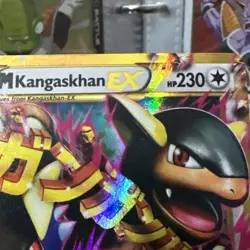 Pokemon M Kangaskhan EX Ultra Rare Holo Flashfire 109 /106 2016 Mega 230HP Card - Image 3