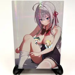 Roshidere Alisa Mikhailovna Kujou Sexy Anime Waifu Girl Lewd Goddess Story Card - Image 2