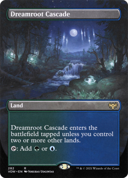 Dreamroot Cascade (Borderless) #282 (HP) Crimson Vow VOW Magic MTG - Image 1