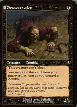 Gravecrawler (Retro Frame) Innistrad Remastered Foil - Image 1