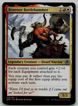 Bruenor Battlehammer U Adventures in the Forgotten Realms 219 NM - Image 1