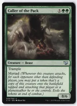 Caller of the Pack Normal U Commander 2015 34 NM - Image 1