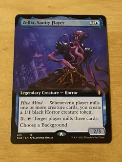 MTG Zellix, Sanity Flayer (Extended Art) - 619 / English / Near Mint / CLB - Image 1