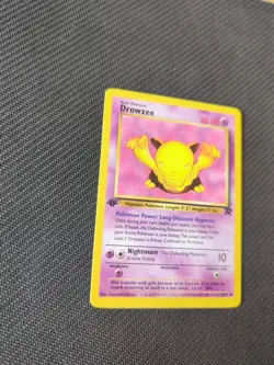 Drowzee 54/82 1st Edition Team Rocket Pokemon NM/M - Image 2