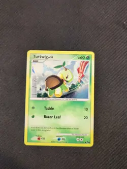 Turtwig 17/17 Pop Series 6 Holo Pokemon NM - Image 1