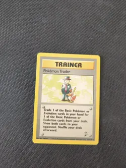 Pokemon Trader 106/130 Base Set 2 Non Holo Rare Pokemon NM - Image 1