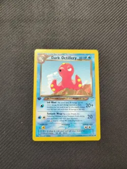 Dark Octillery 62/105 1st Edition Neo Destiny Pokemon NM - Image 1