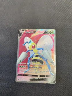 Beedrill V - 160/189 - Pokemon Astral Radiance Sword & Shield Full Art Card NM - Image 1