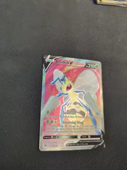 Beedrill V - 160/189 - Pokemon Astral Radiance Sword & Shield Full Art Card NM - Image 2