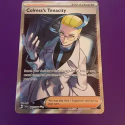 Colress’s Tenacity 087/064 Shrouded Fable Full Art Trainer Pokemon Card ENGLISH - Image 1