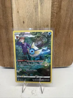 Pokemon Vaporeon TG02/TG30 Swsh09 Trainer Gallery Ultra Rare Brilliant Stars - Image 1