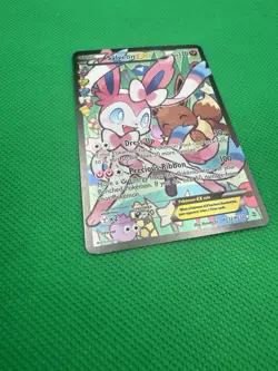 Sylveon EX Full Art Generations Radiant Collection Pokemon RC32/RC32 Full Art - Image 3