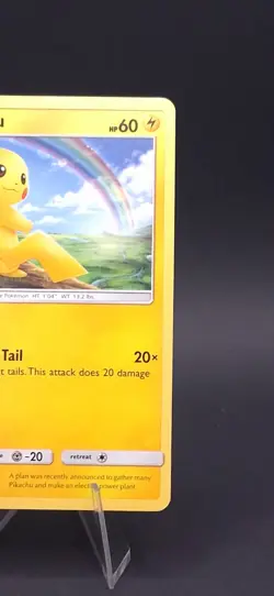 Pikachu 28/73 Shining Legends 2017 Pokemon TCG Card - LP - Sun & Moon - Image 2