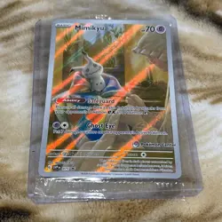 Pokemon TCG Mimikyu Scarlet & Violet PC Promo Card 075/Promo Sealed - Image 1