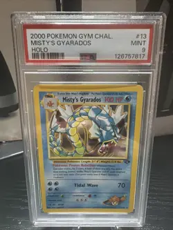 Pokemon TCG Misty's Gyarados Holo Rare Gym Challenge 13/132 Unlimited Edition - Image 1