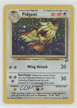 Pidgeot Holo Pokemon Base Set 2 #14 2000 - Image 1