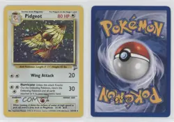 Pidgeot Holo Pokemon Base Set 2 #14 2000 - Image 3