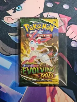 pokemon Evolving Skies Booster Pack - New Factory Sealed Sylveon art! 820650808777 - Image 1
