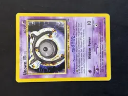 Pokemon Unown M Neo Discovery 1st Edition Uncommon 49/75 WOTC 2001 NM - Image 1