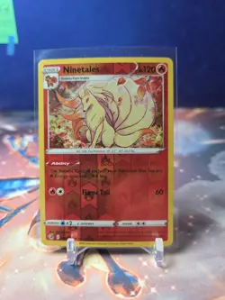 Ninetales 031/264 Reverse Holo Fusion Strike Pokemon TCG NM-VLP - Image 1