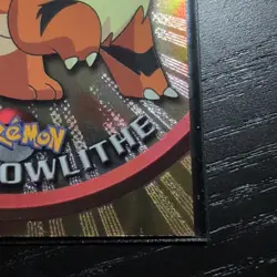 1999 Topps TV Animation - Growlithe #58- Foil - Black Logo- Vintage Pokemon - Image 5