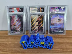 Pokemon Charizard 199/165 Charmeleon 169/165 Charmander 168/165 Ace Graded 9s - Image 1