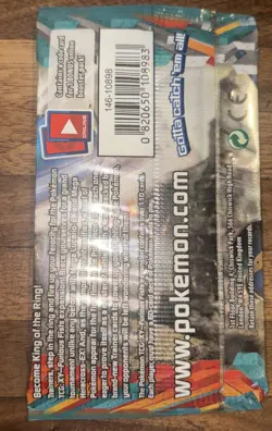 (1) - XY Furious Fists Pokemon Booster Pack Art Work Set Factory Sealed Pack 820650118982 - Image 2