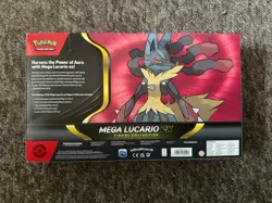 Pokemon TCG Mega Lucario EX Figure Collection Box Factory Sealed Brand New 🚚 - Image 2