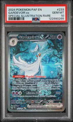 2024 POKEMON PAF EN-PALDEAN FATES SPECIAL ILLUSTRATION RARE GARDEVOIR EX PSA 10 - Image 1