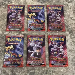 30x Lot - Pokemon TCG Scarlet & Violet Destined Rivals Booster Pack Lot - Sealed - Image 2