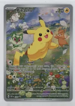 Pikachu (Paldea Adventure Chest) Holo Pokemon Scarlet & Violet Black Star Promo - Image 1