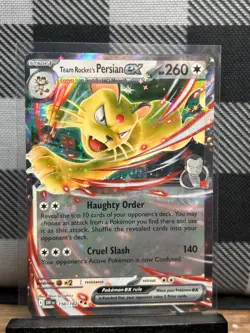 Pokemon TCG: Team Rocket's Persian EX 150/132, Destined Rivals _ HOLO - Image 1