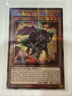 Red Rose Dragon - MP25-EN037 - NM - Starlight Rare - 1st ed - Yugioh - Image 1